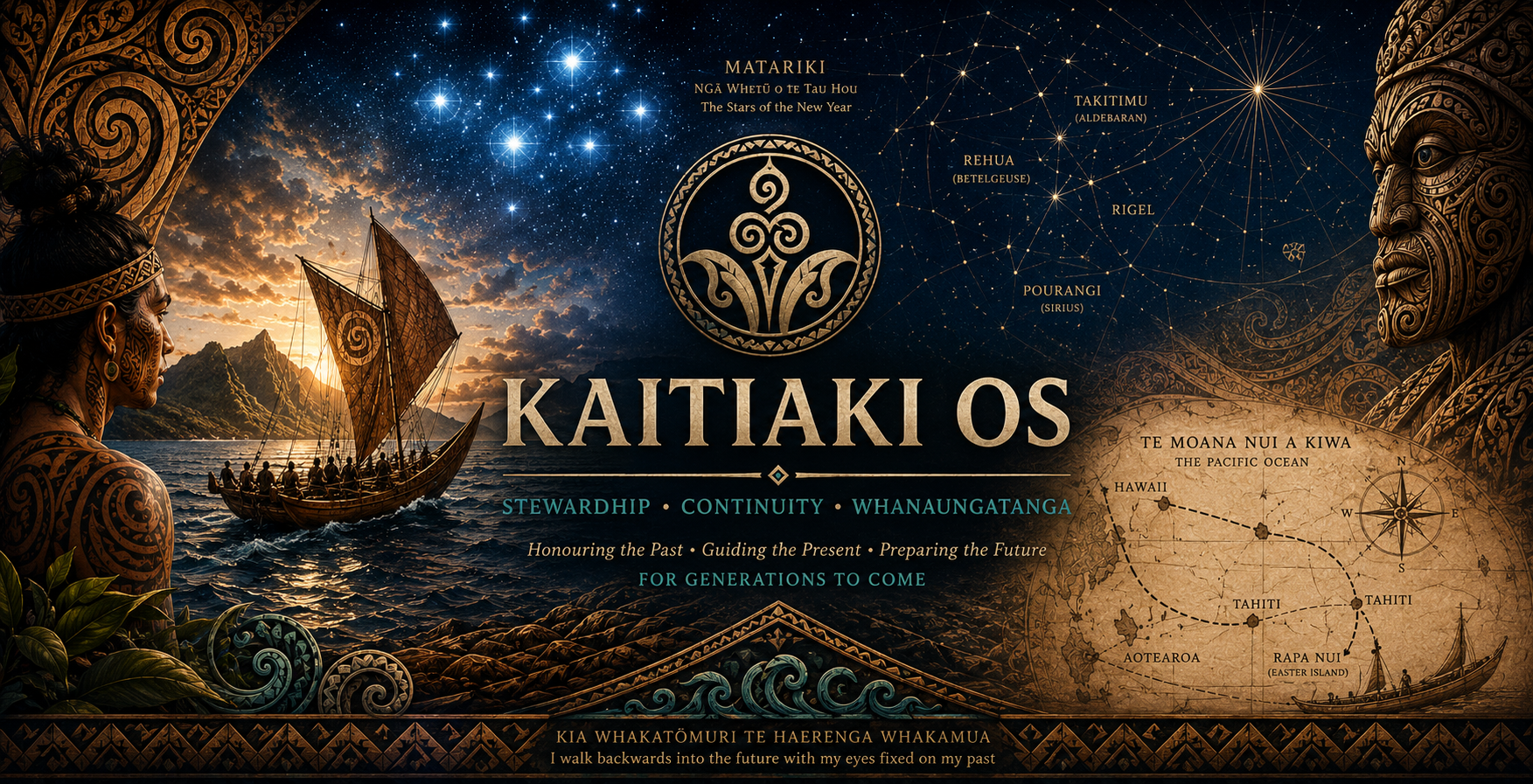 Kaitiaki OS - Stewardship Continuity Whanaungatanga