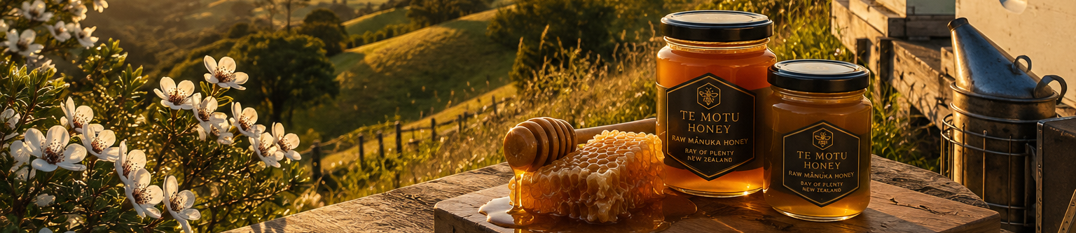 Te Motu Honey Trust Admin Demonstration Banner